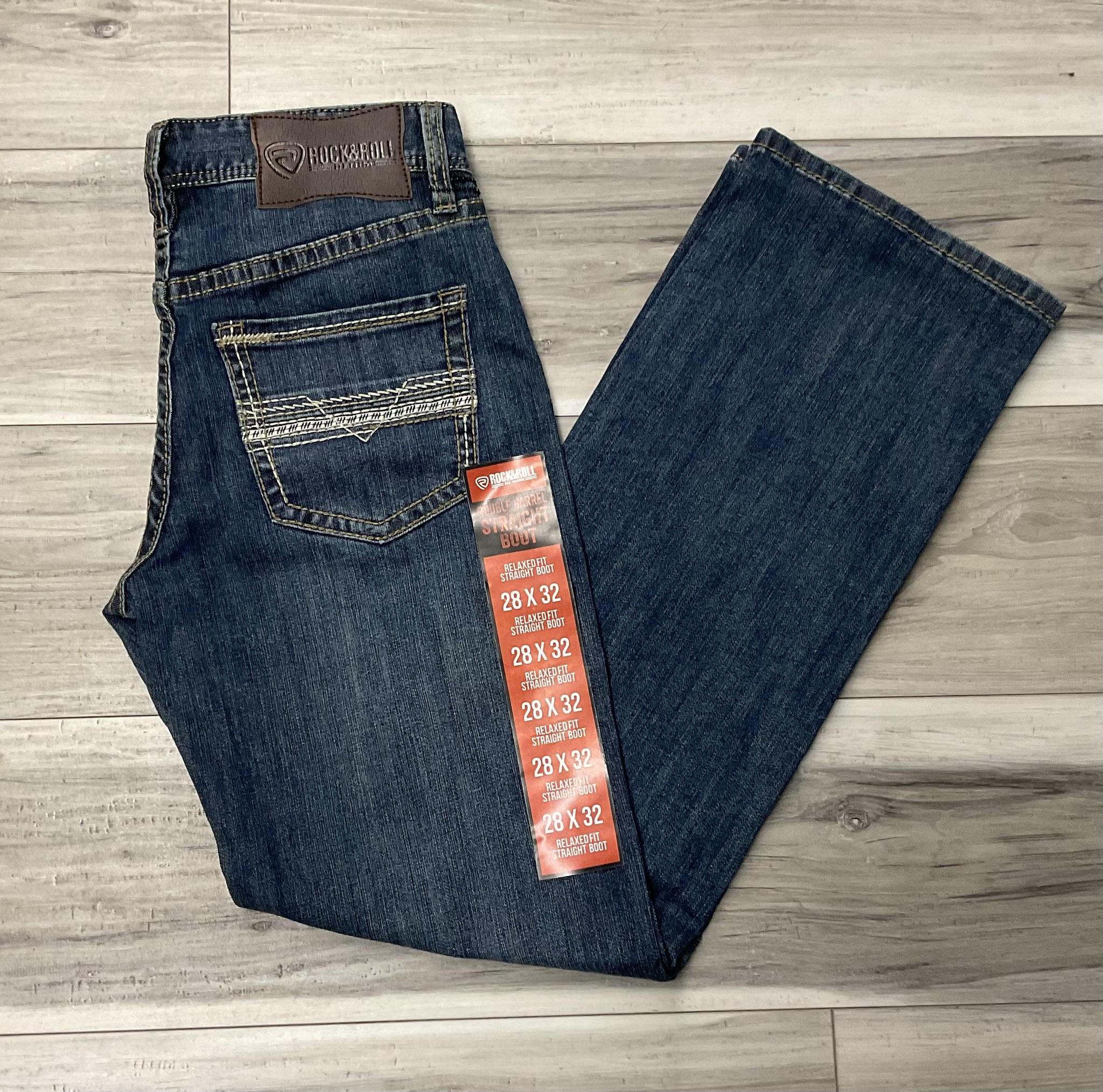 ROCK & ROLL MEN’S RELAXED FIT MEDIUM VINTAGE JEANS | BM0SD08007