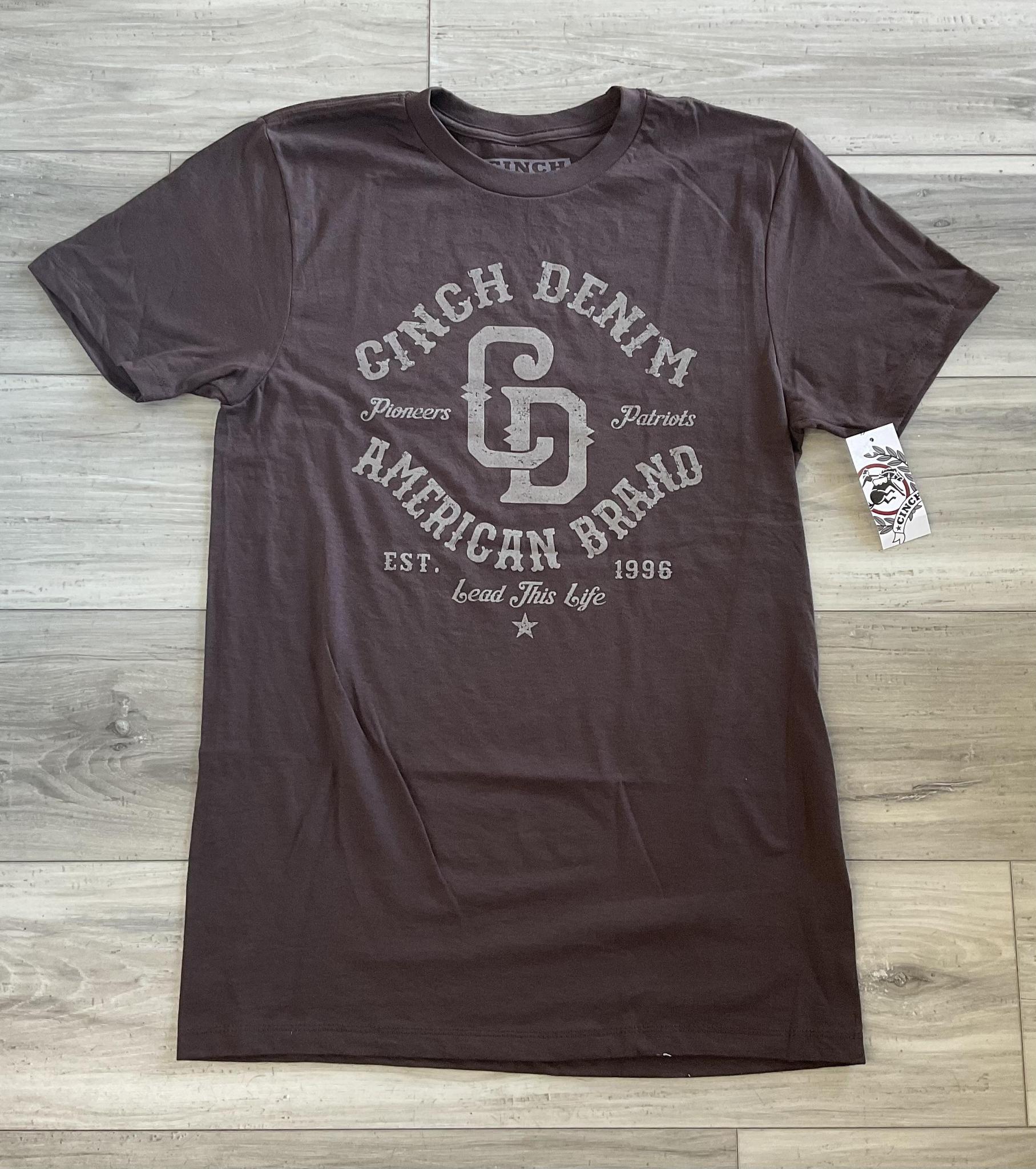 Cinch Men’s Brown Tee | MTT1690716