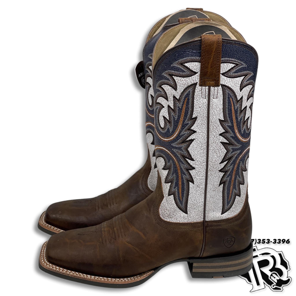 Men Boots | Square Toe Western Boots Brown Leather 10040428 Ariat boot