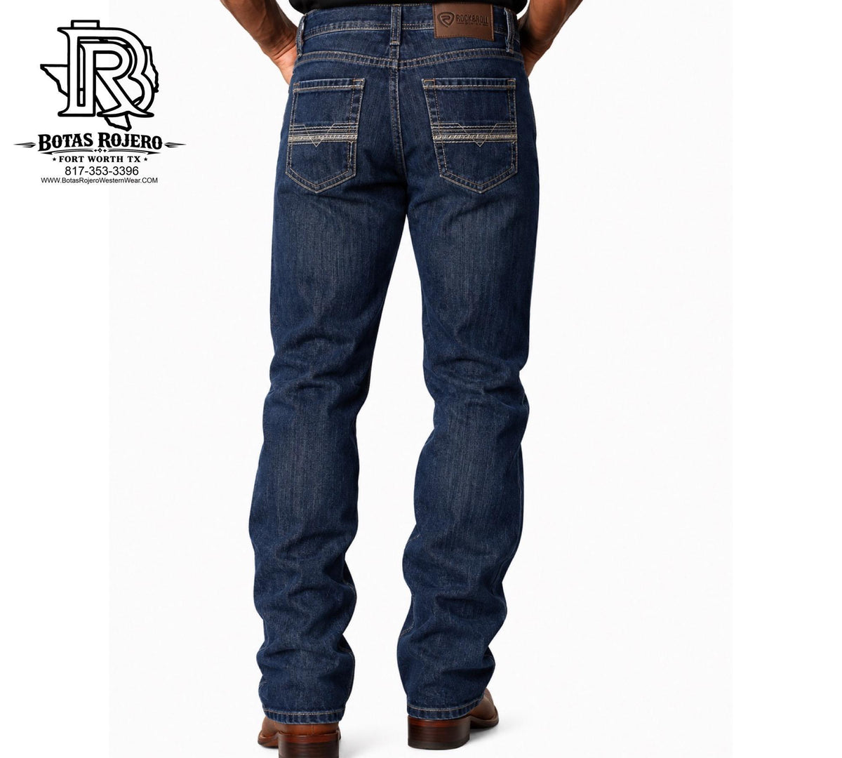 ROCK & ROLL MEN’S RELAXED FIT MEDIUM VINTAGE JEANS | BM0SD08007