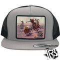 ROPING EDITION : BY BR CAP SILVER/BLACK