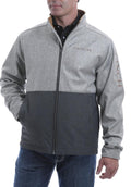 CINCH | MEN  JACKET LIGHT GREY / DARK GREY