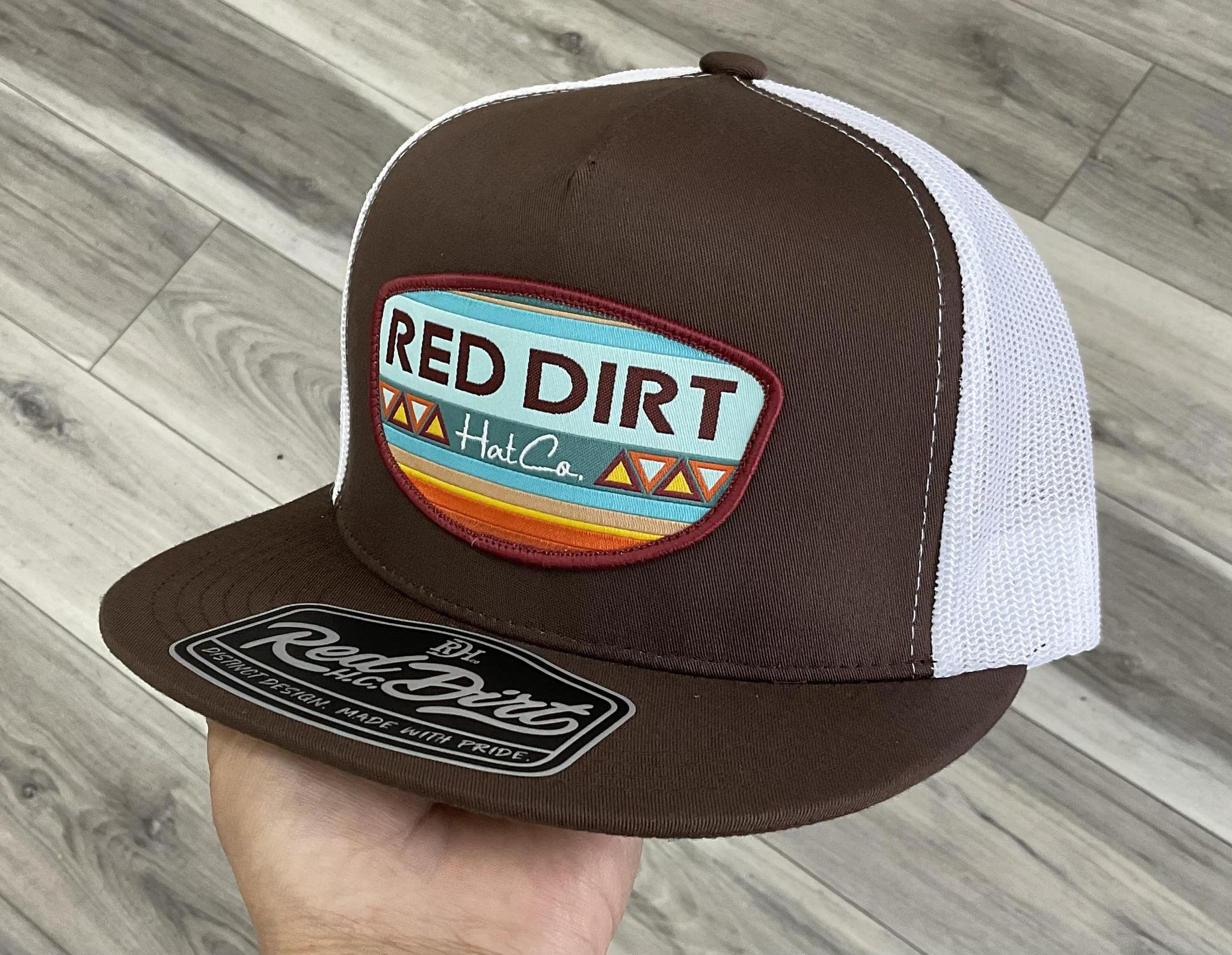 RED DIRT PART TIME BROWN/WHITE CAP |RDHC-625