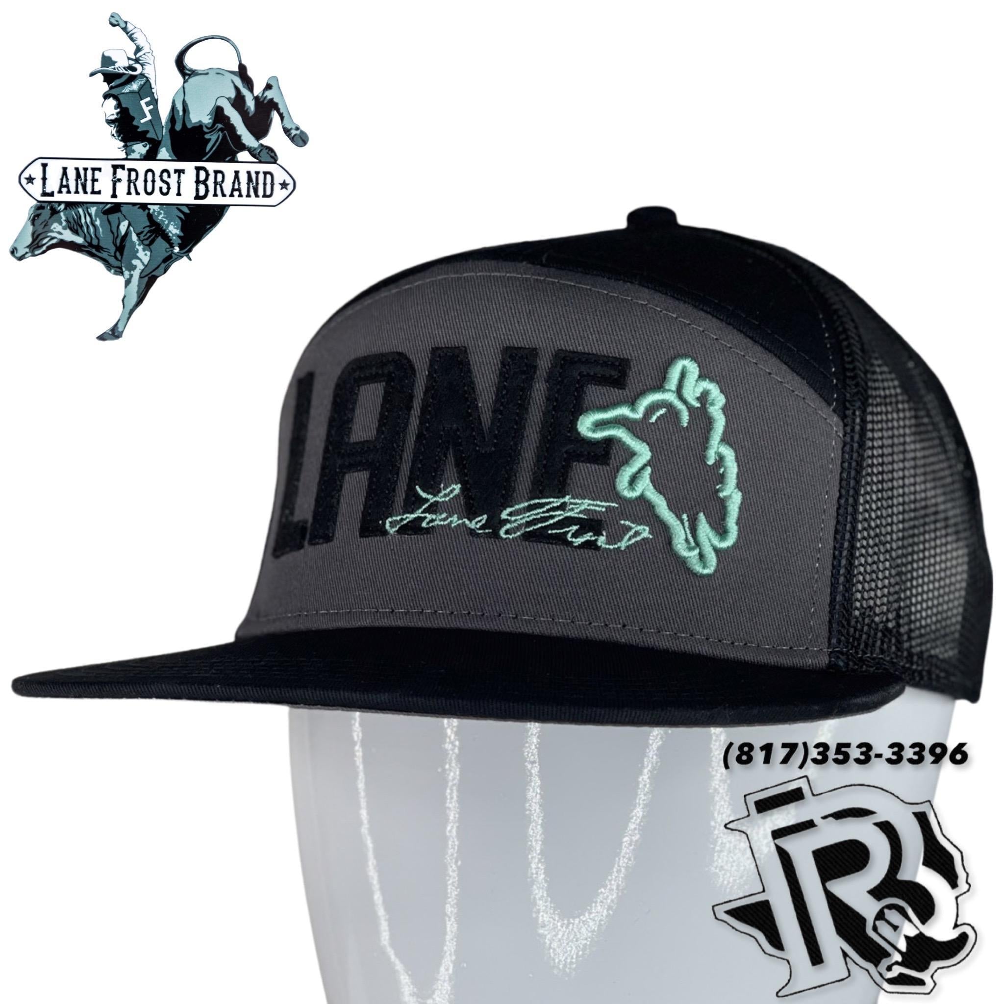 LANE FROST CAP | BLACK WITH NEON