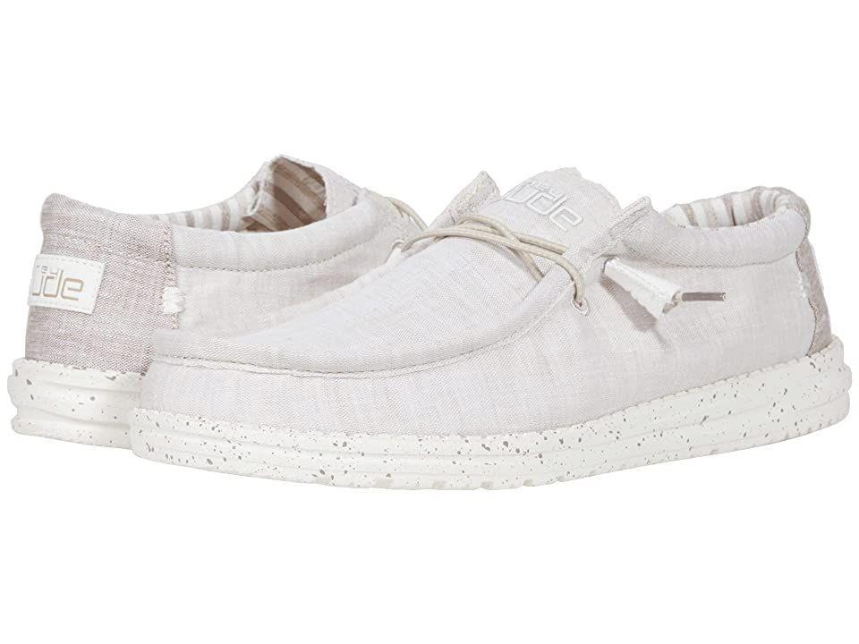 HEY DUDE WALLY CHAMBRAY STONE BEIGE (110060707)