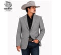 “ The Clayton “ MEN WESTERN SPORT COAT SLATE GREY CC4515-49
