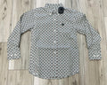 CINCH BOYS LONG SLEEVE CREAM SHIRT |MTW7060405