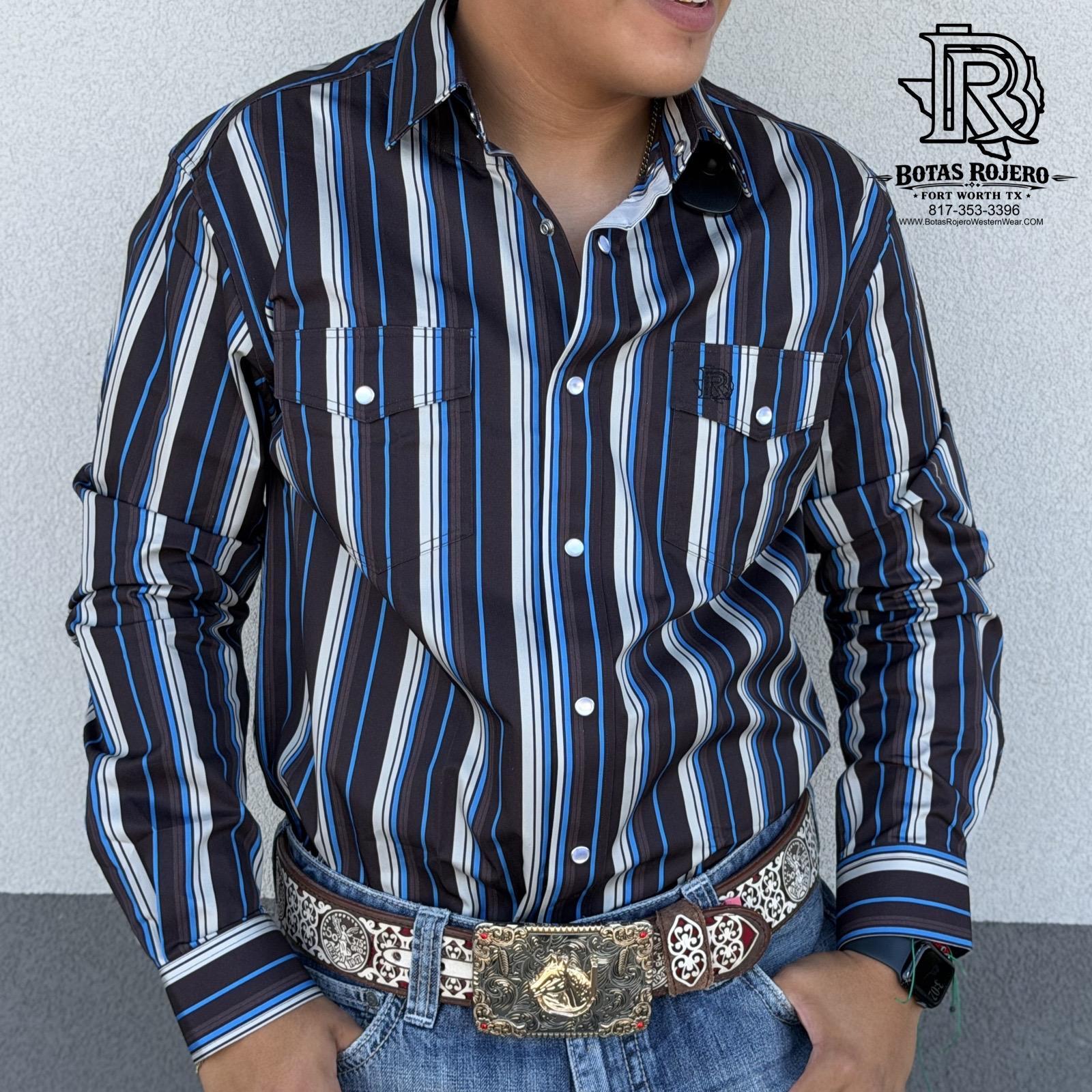 BOONE| Iron Spur Men’s Western Long Sleeve  Shirt