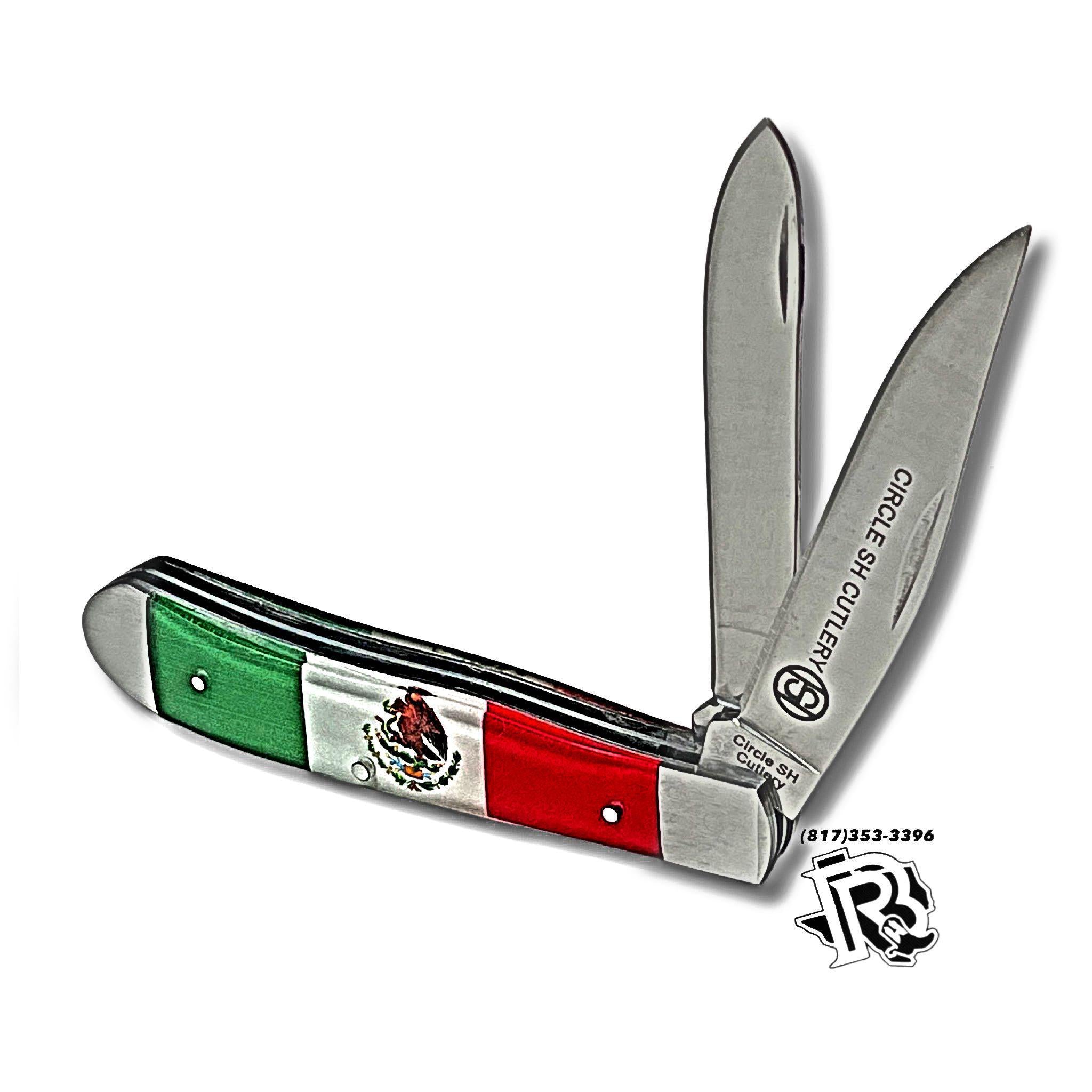 “ Waylon “ | Mexico Flag Circle SH Cutlery CSH-MEXF