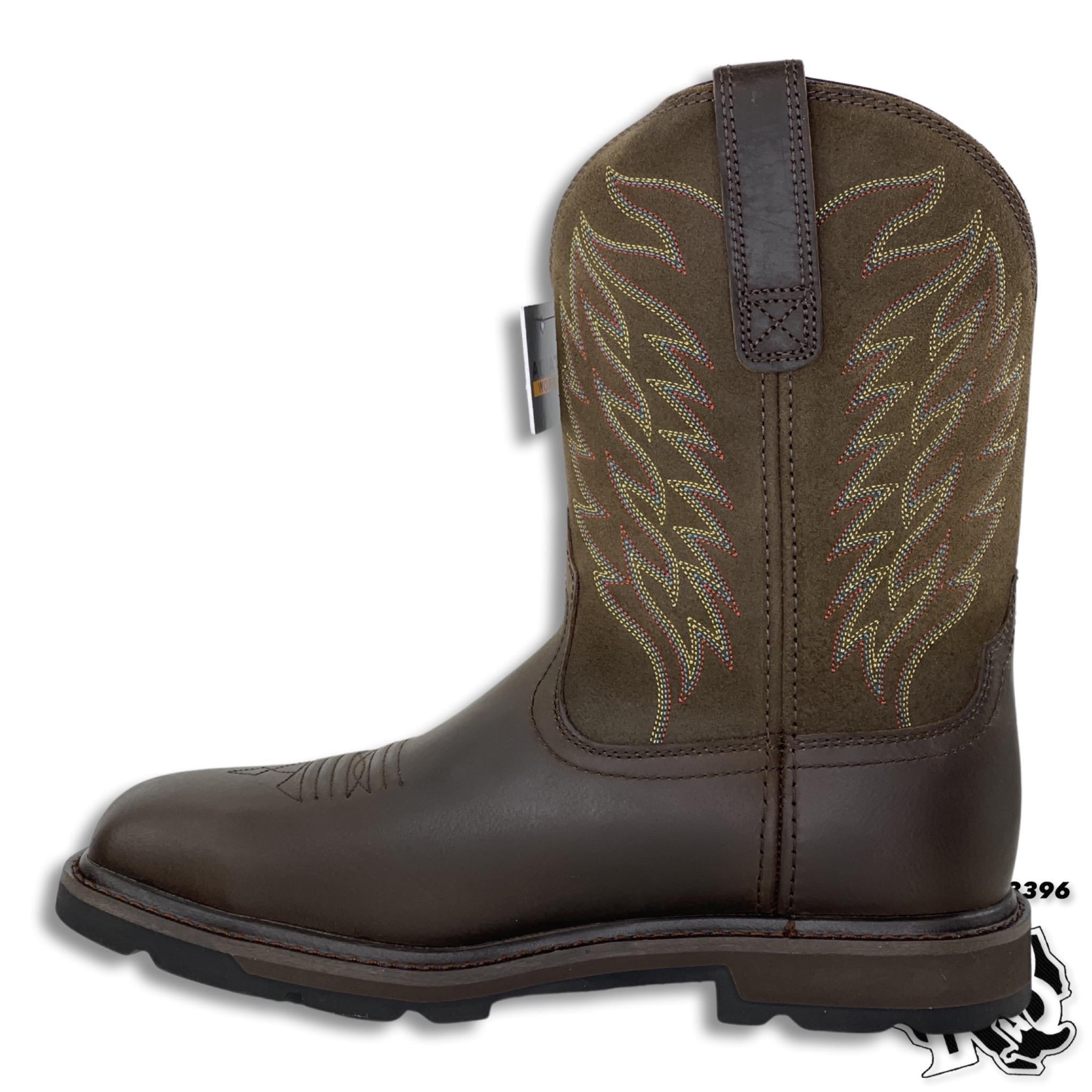 ARIAT STEEL TOE | GROUNDBREAKER MEN WESTERN WORK BOOTS 10021108