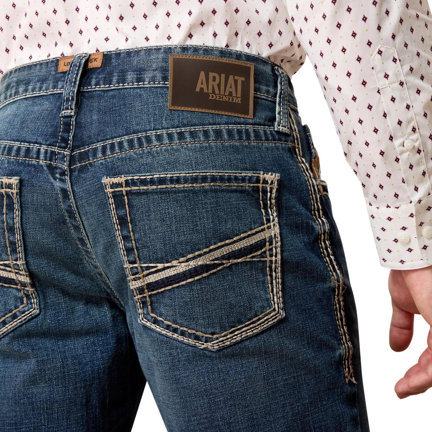 ARIAT MEN’S M4 RELAXED CRAWFORD SILVERTON JEANS  |10079054