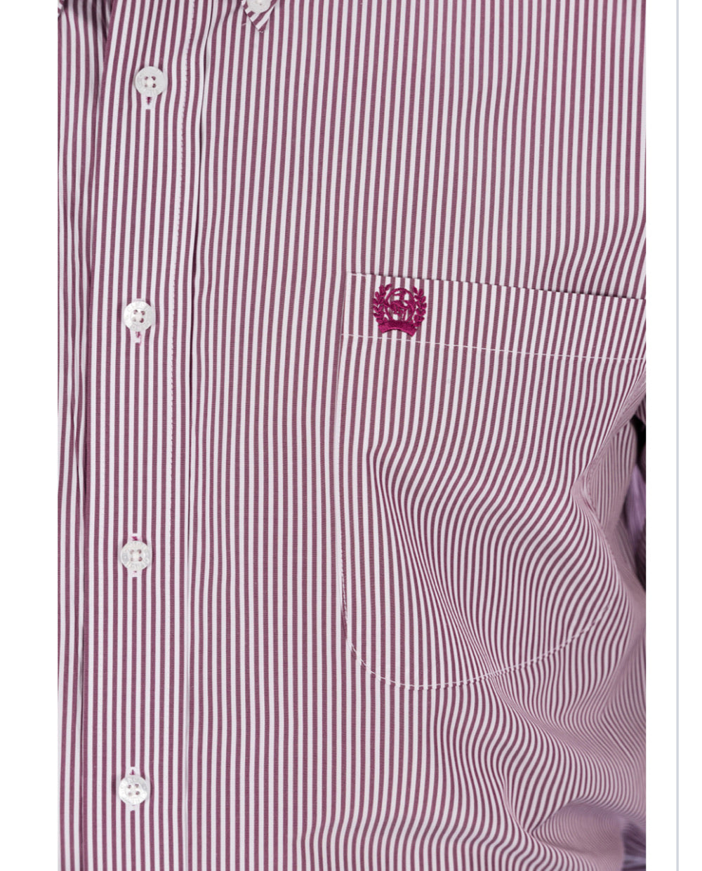 CINCH MENS LONG SLEEVE STRIPE - BUR MTW1104730