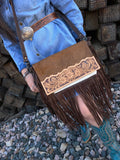 Fringe Crossed Body Bag