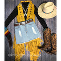 Fringe vest