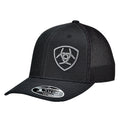 Mens ariat black cap |1597801