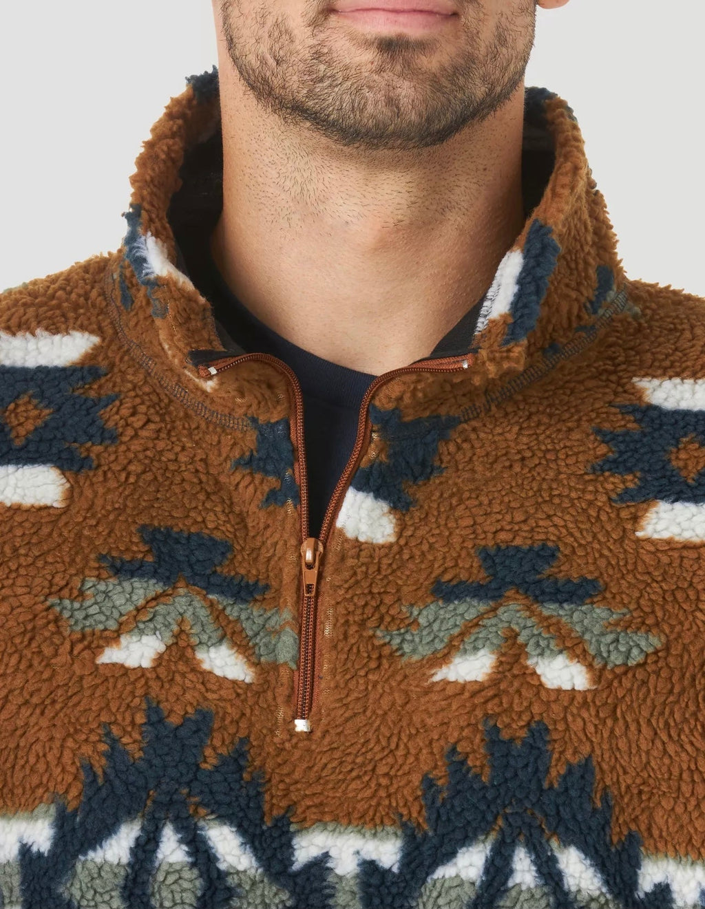 BROWN AZTEC | WRANGLER SWEATER (MZ3106E)