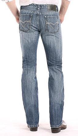 ROCK & ROLL : JEANS FOR MEN REVOLVER STRAIGHT BLUE LABEL