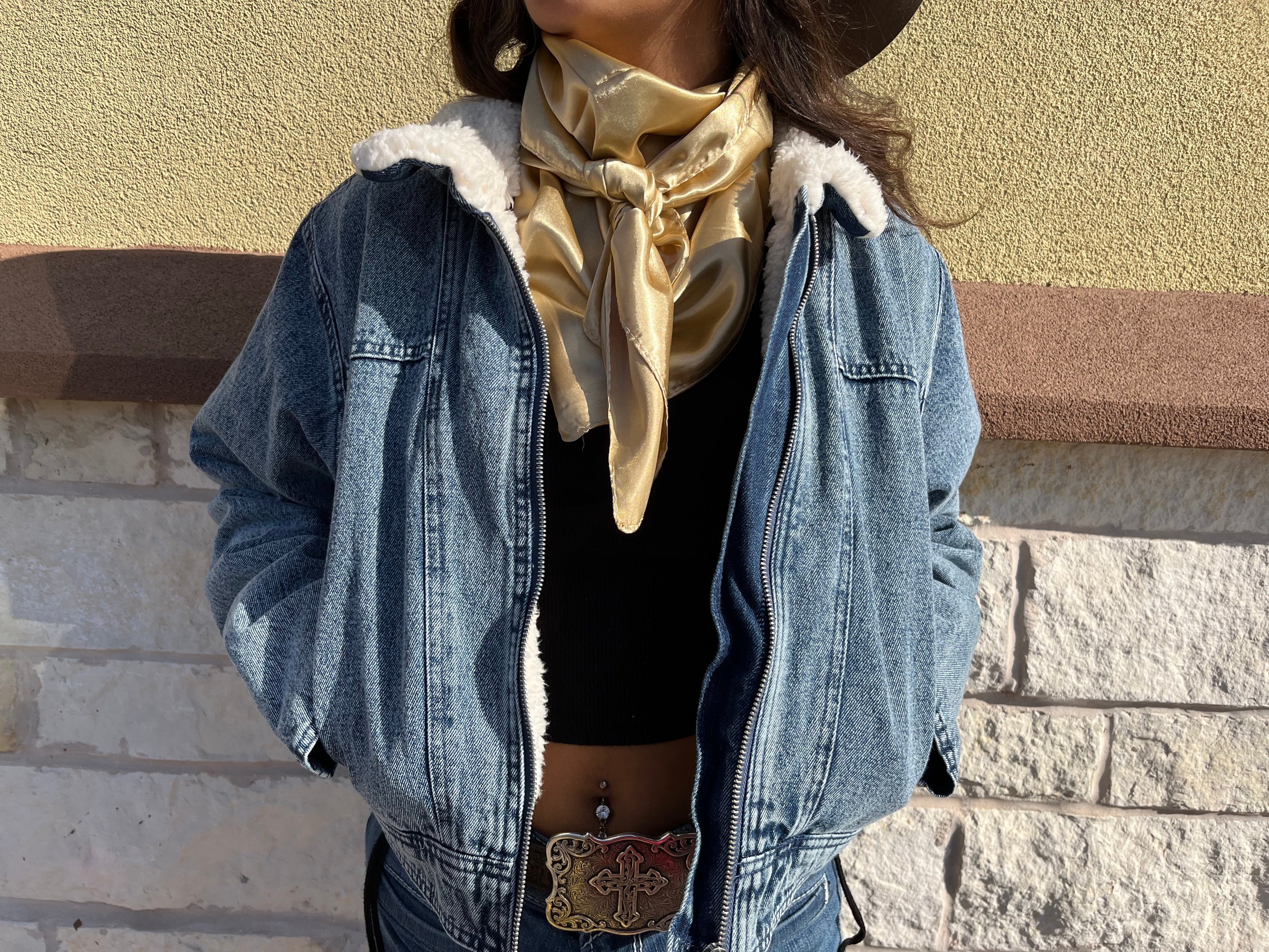 LIA DENIM BLUE JACKET