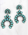Squash blossom earrings