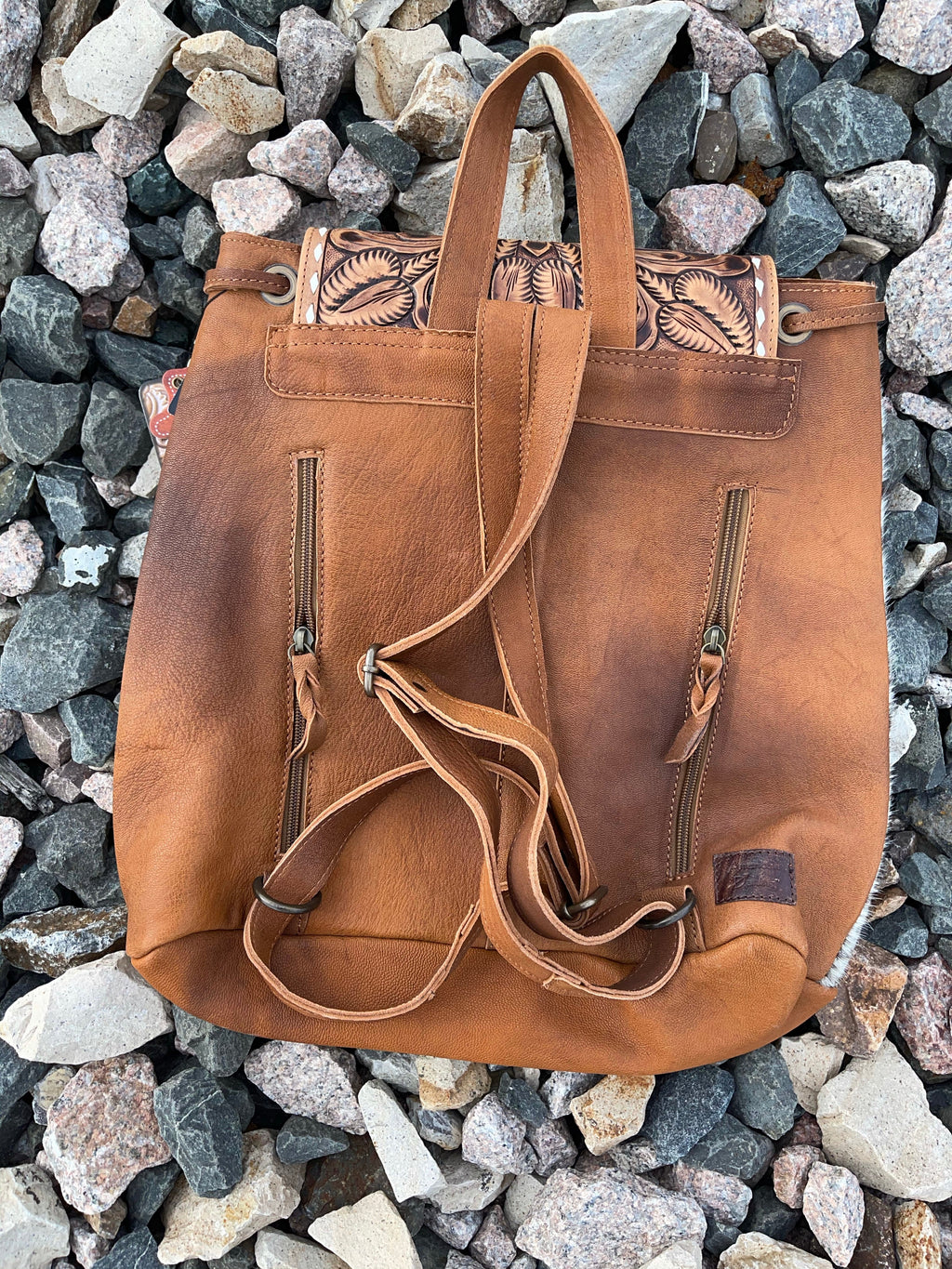 COWHIDE BACKPACK