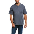 MEN'S ARIAT TEK WEATHERED SLATE Polo 10026524