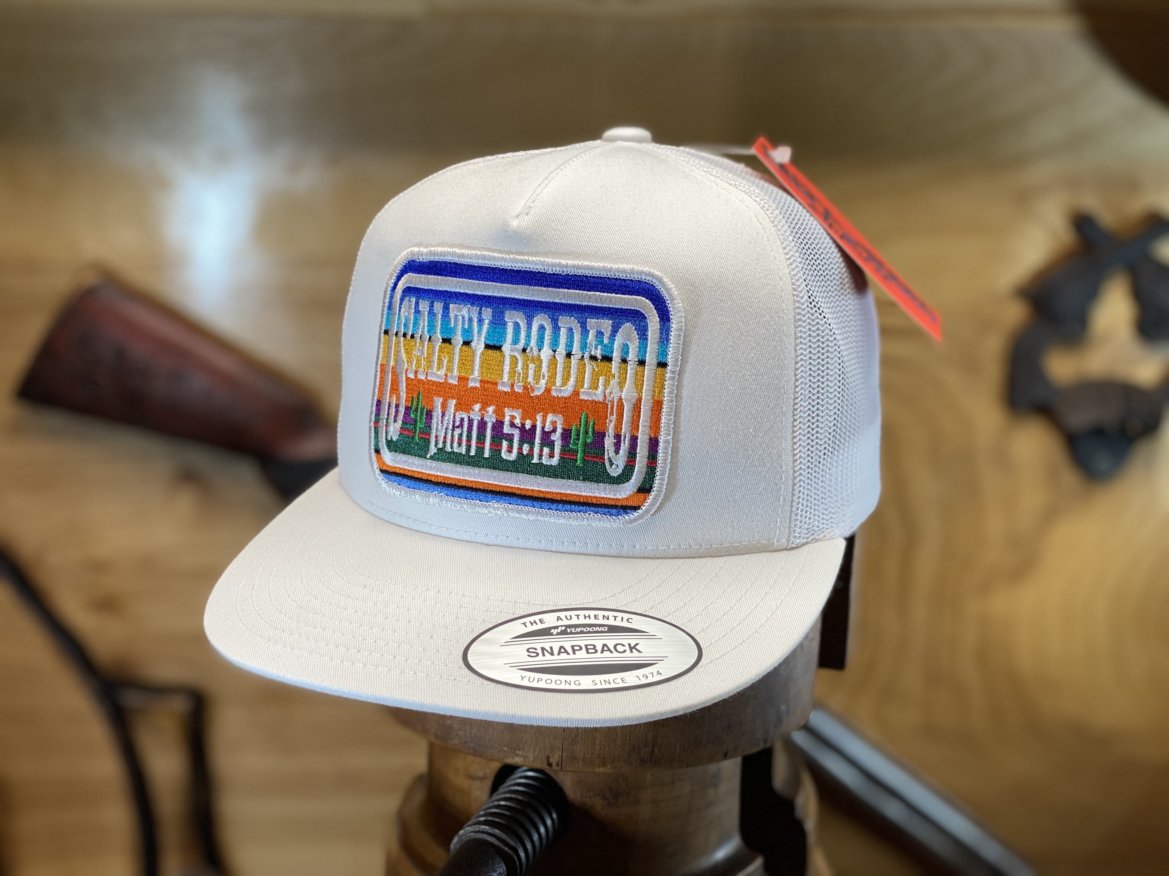 SALTY RODEO CAP : Cactus Jack White