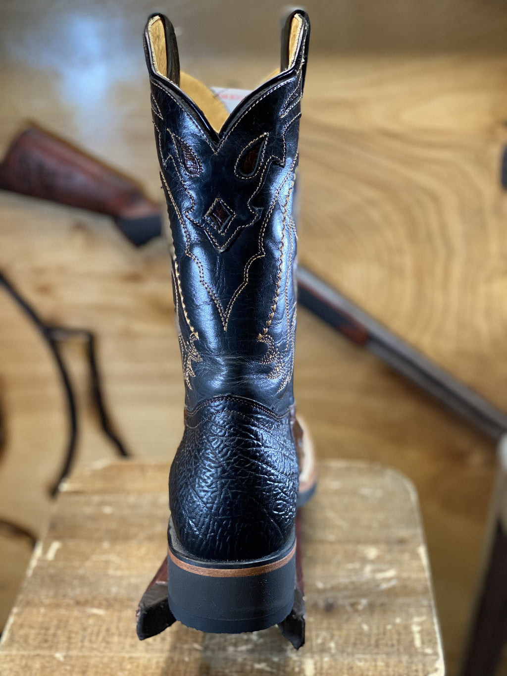 ORIGNAL OSTRISH TABACO BOOT WITH TECHNO CONFORT