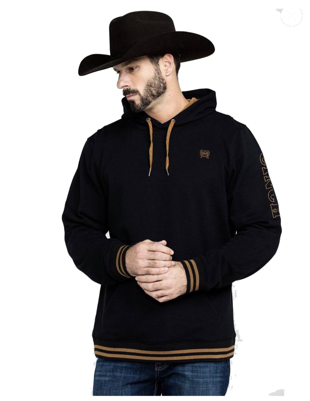 Cinch Men's Fleece Logo Hooded Sweatshirt - Mwk1206011