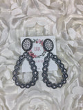 Pink panache earrings