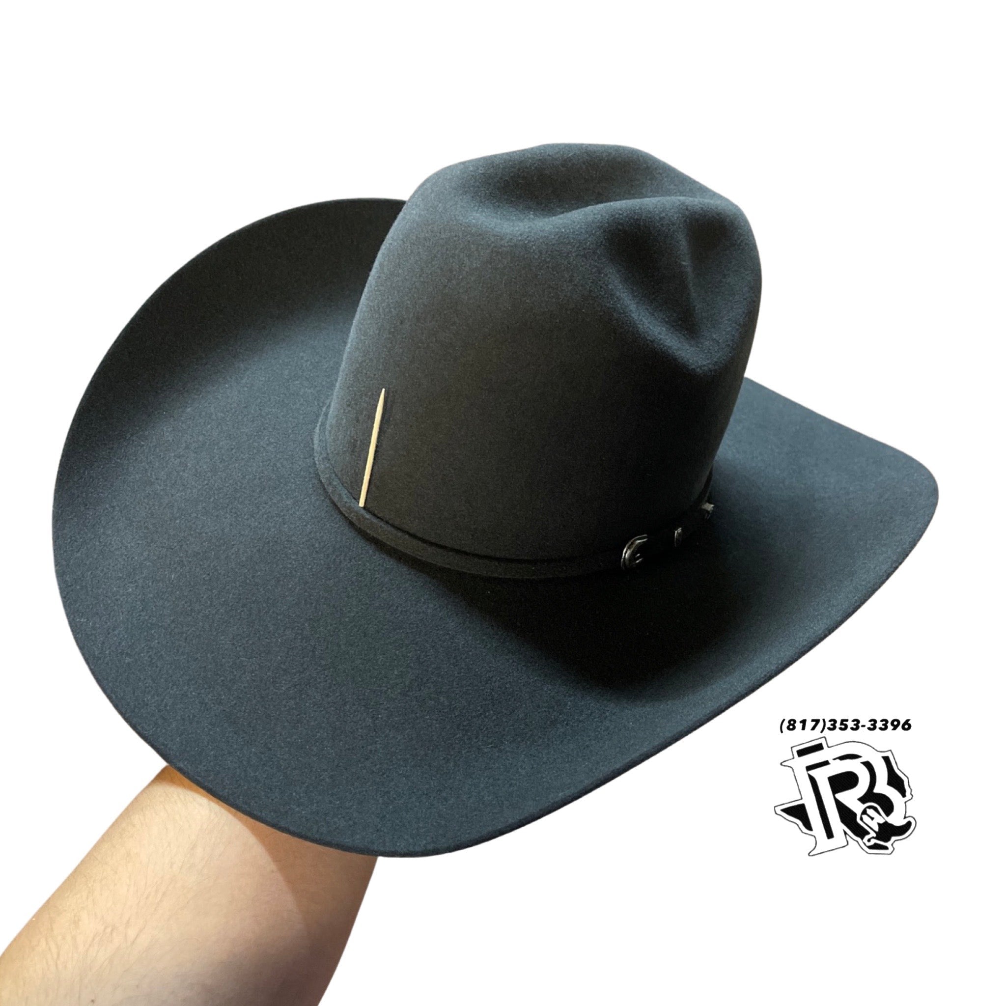7X CHARCOAL | RODEO KING FELT COWBOY HAT