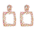 Square earrings