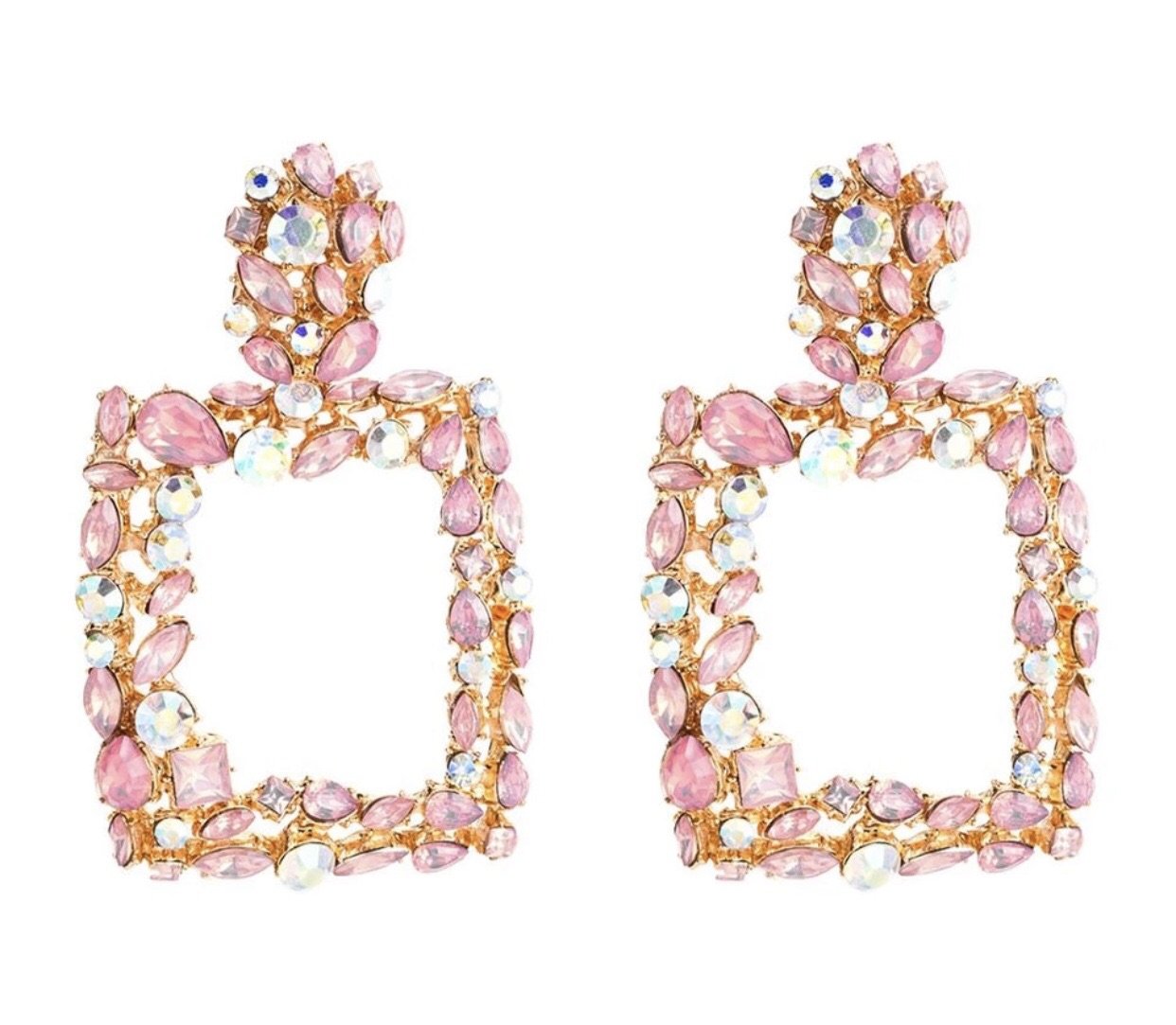 Square earrings