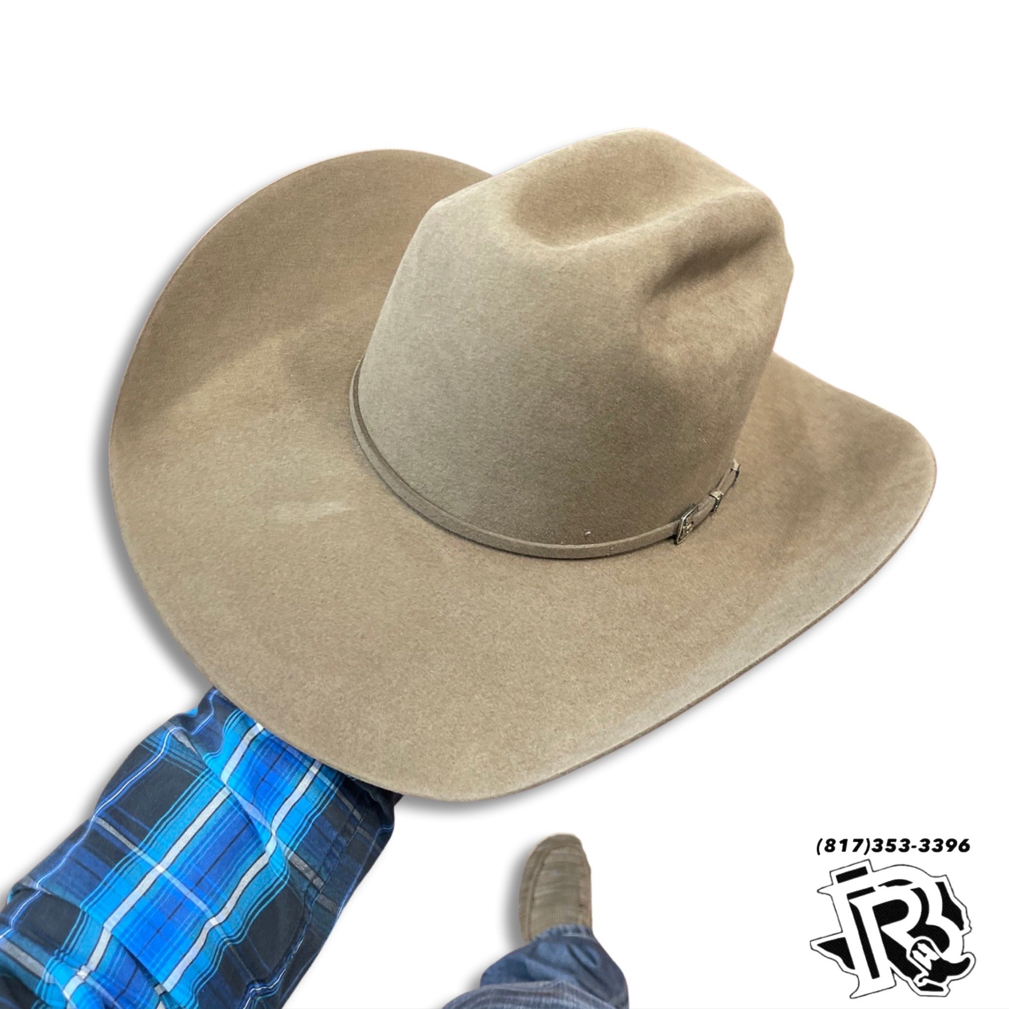 100X PECAN | AMERICAN HAT COWBOY FELT HAT