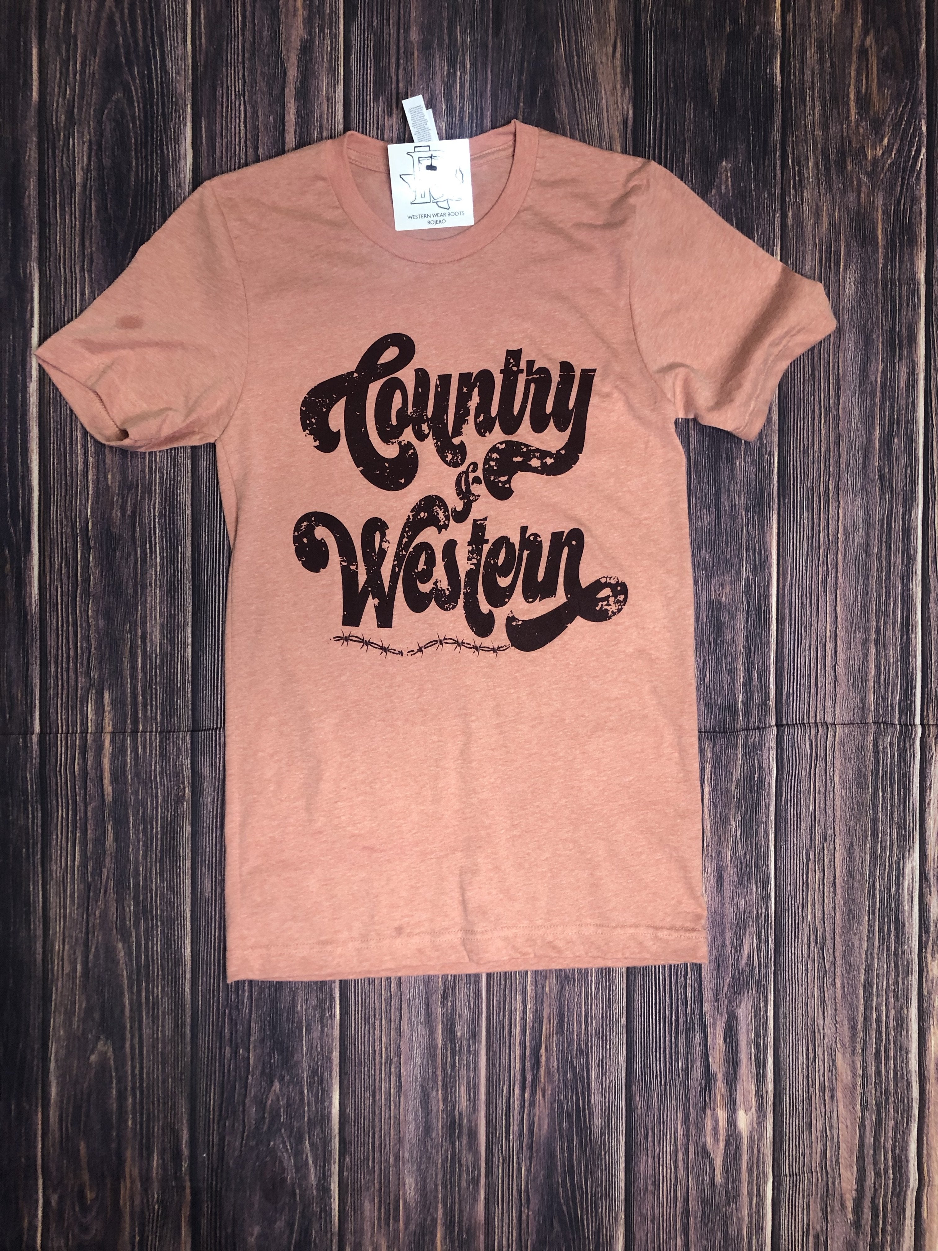 Country and western t-shirt