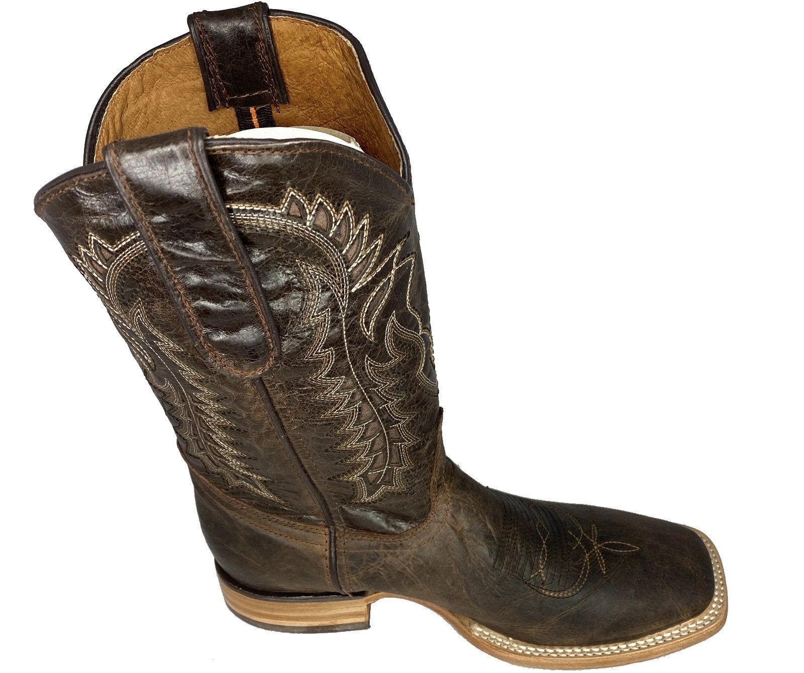 SQUARE TOE CEDRO TABACO BOOT
