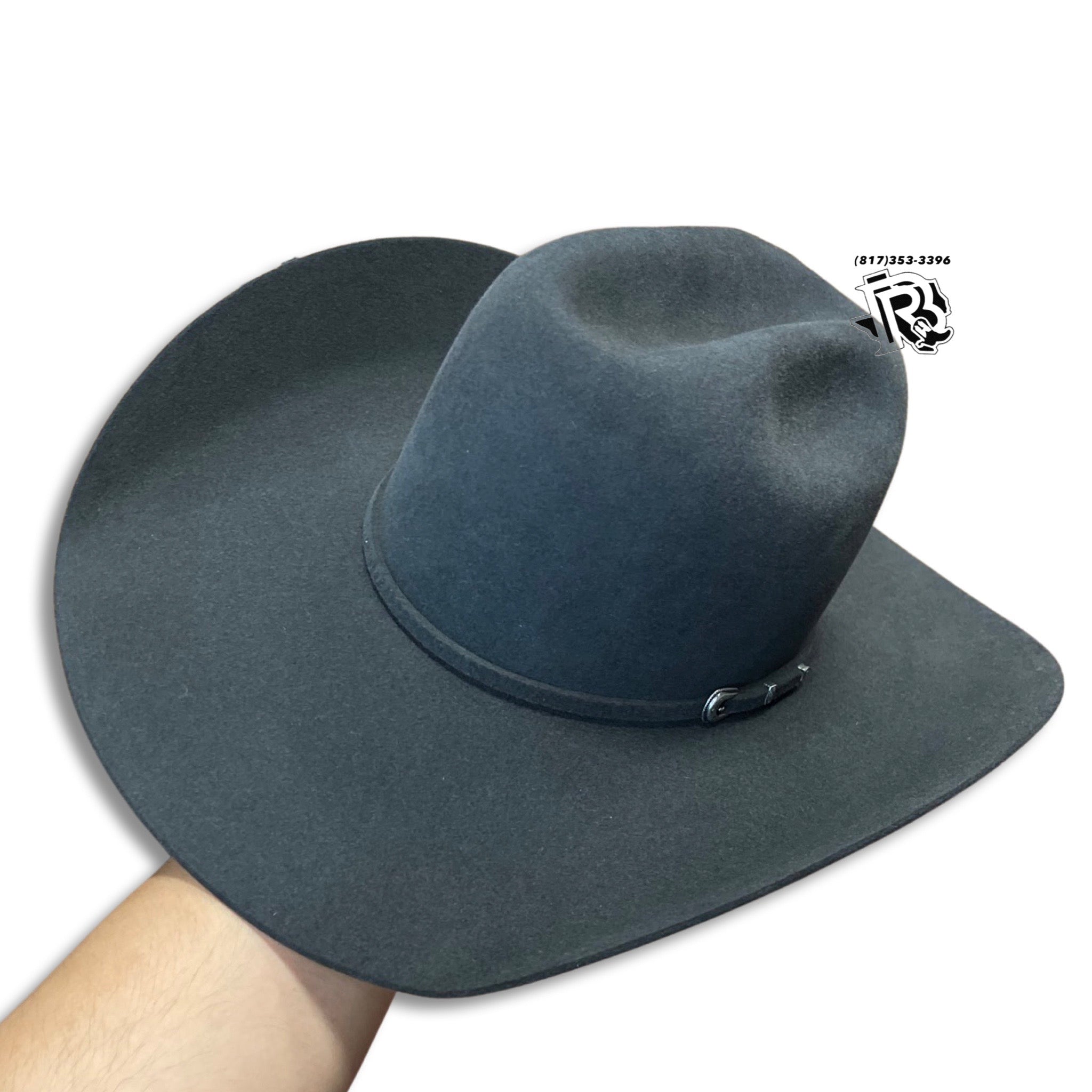 7X CHARCOAL | RODEO KING FELT COWBOY HAT