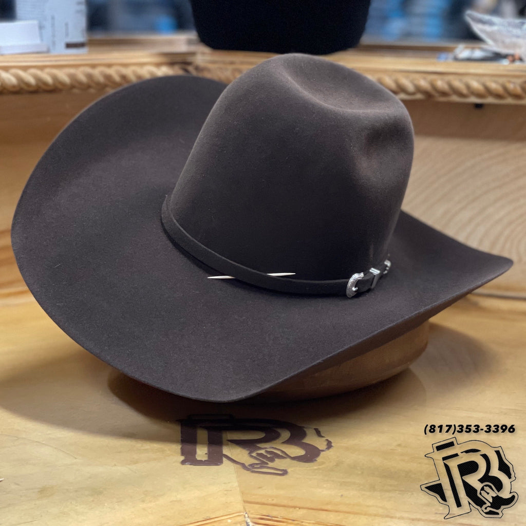 7X CHOCOLATE | AMERICAN HAT FELT COWBOY HAT