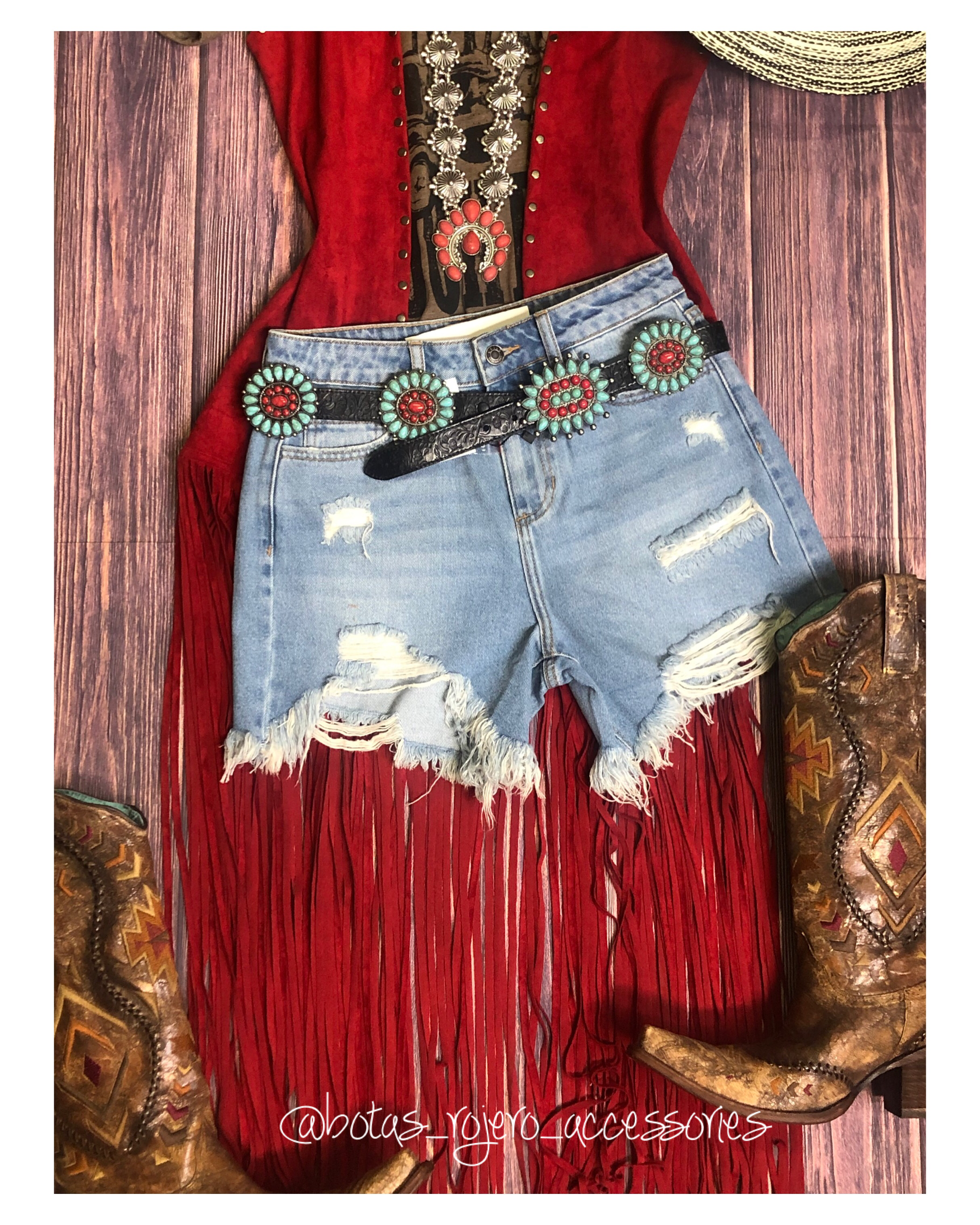 Distress shorts
