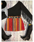 Serape skirt