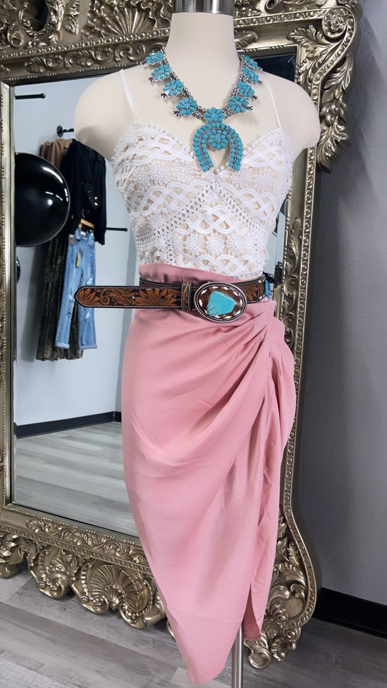 MONA SKIRT (PINK)