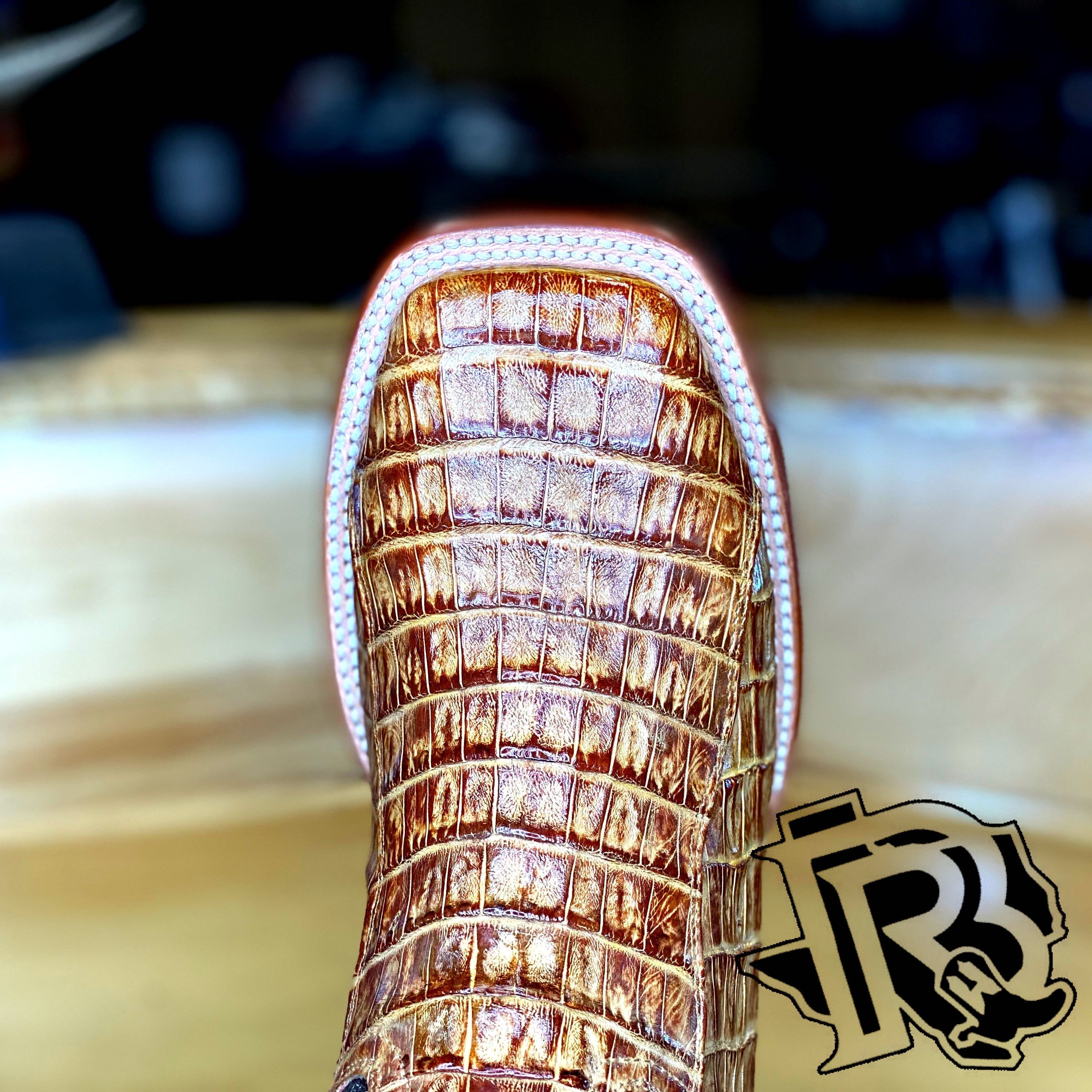 “ Mesquite “ CAIMAN TAN MEN’S WESTERN WEAR BOOT ARANGO