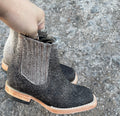 KIDS BOTIN PELO GRIS CLARO