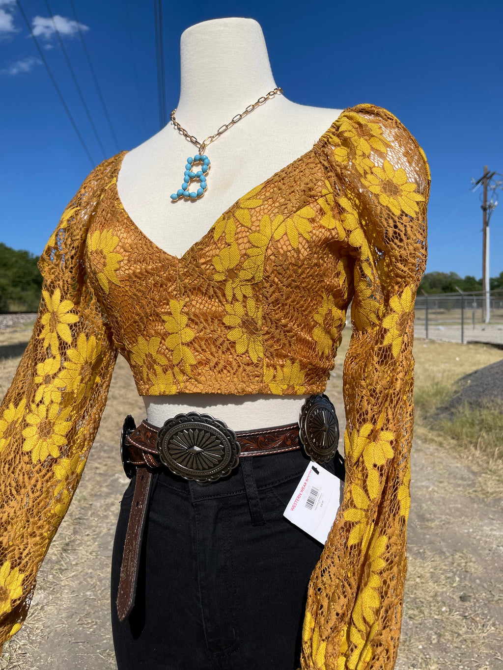 KIMMY MUSTARD TOP