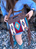 Fringe Crossed Body Bag