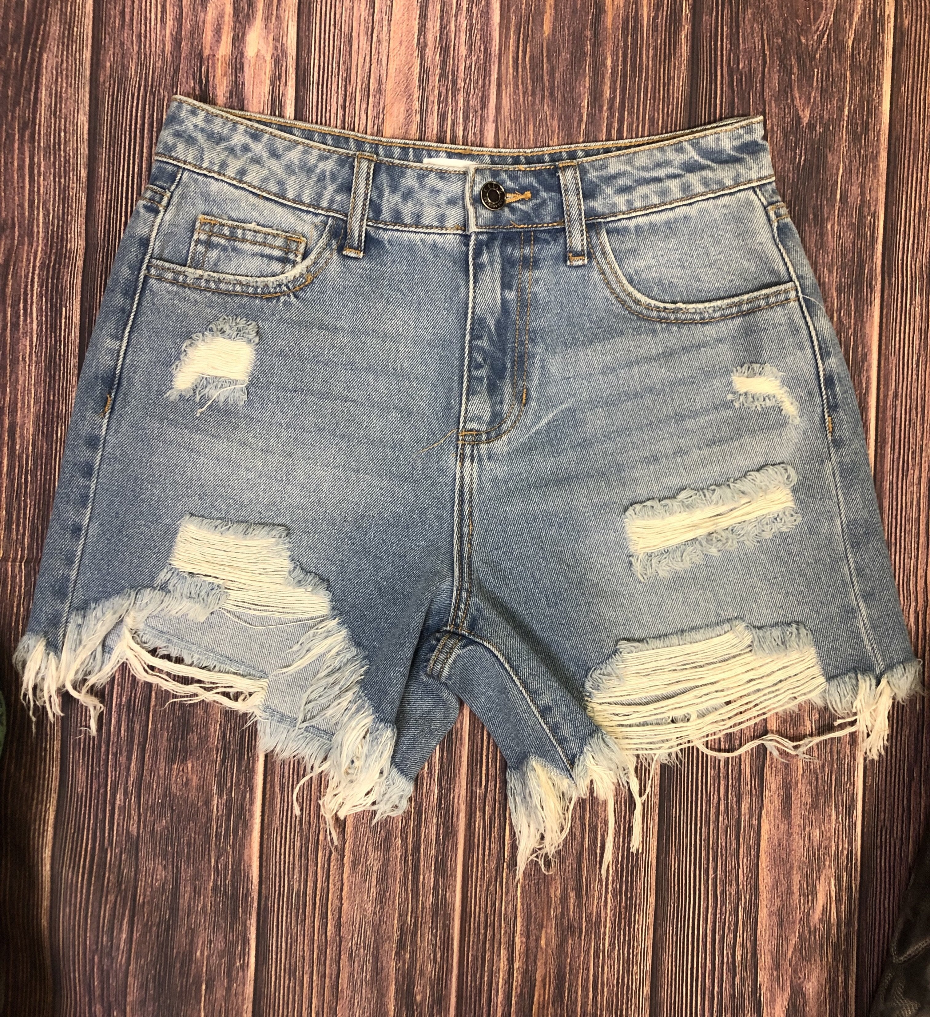 Distress shorts