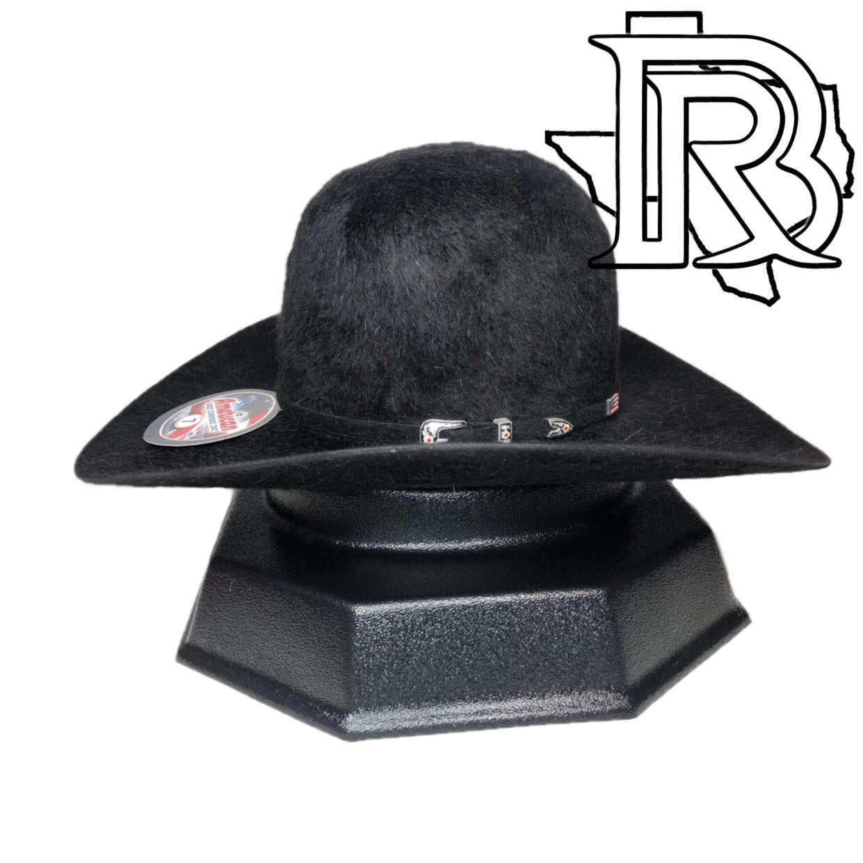 20X BLACK GRIZZLY |  AMERICAN HAT FELT COWBOY HAT