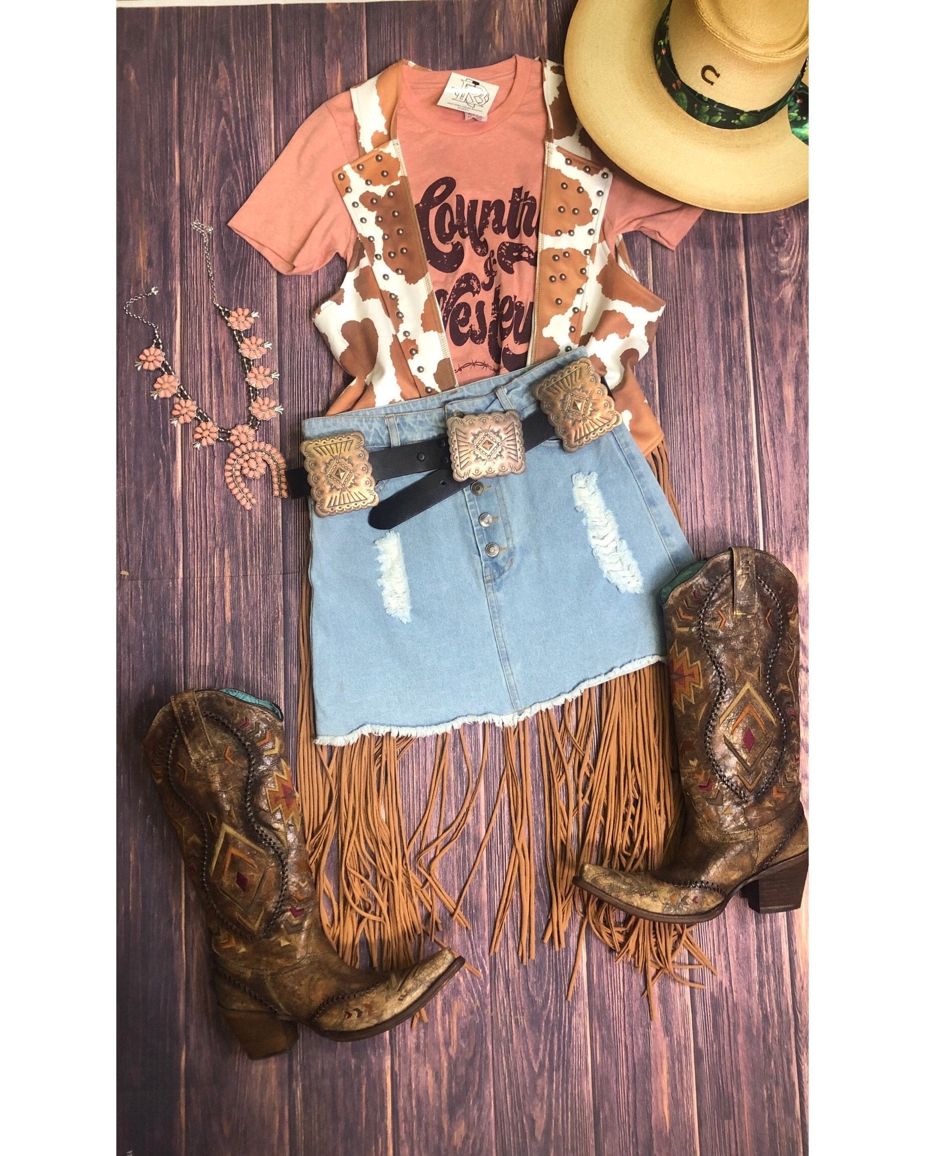 Country and western t-shirt