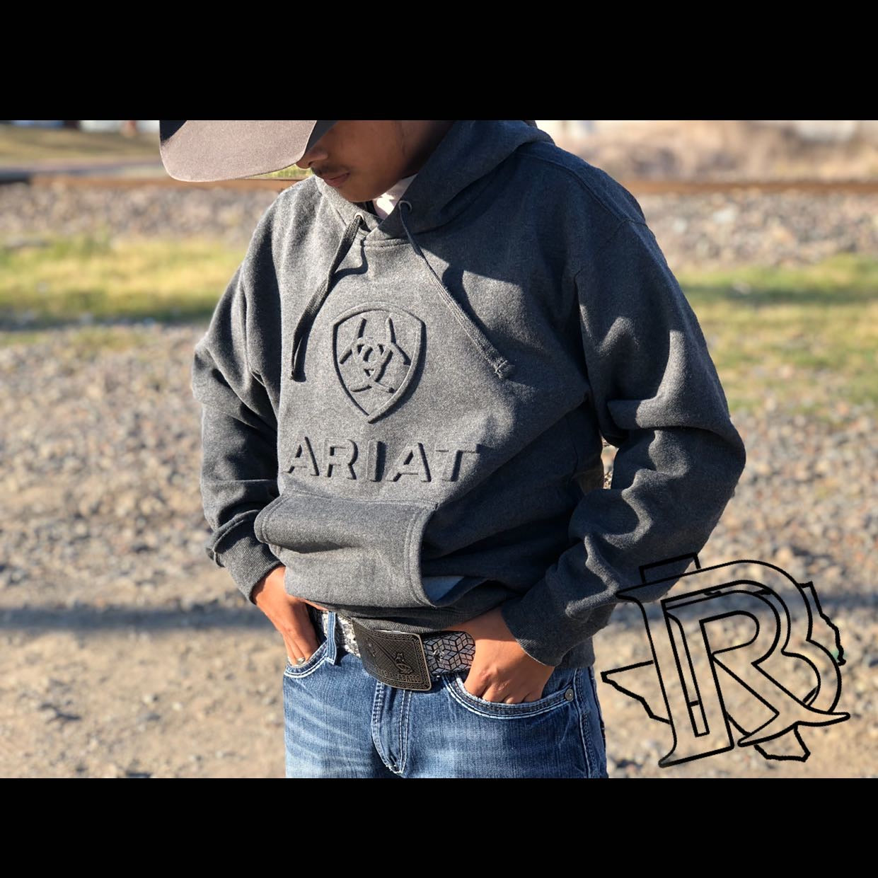 Ariat MEN'S Branded Hoodie 10023655