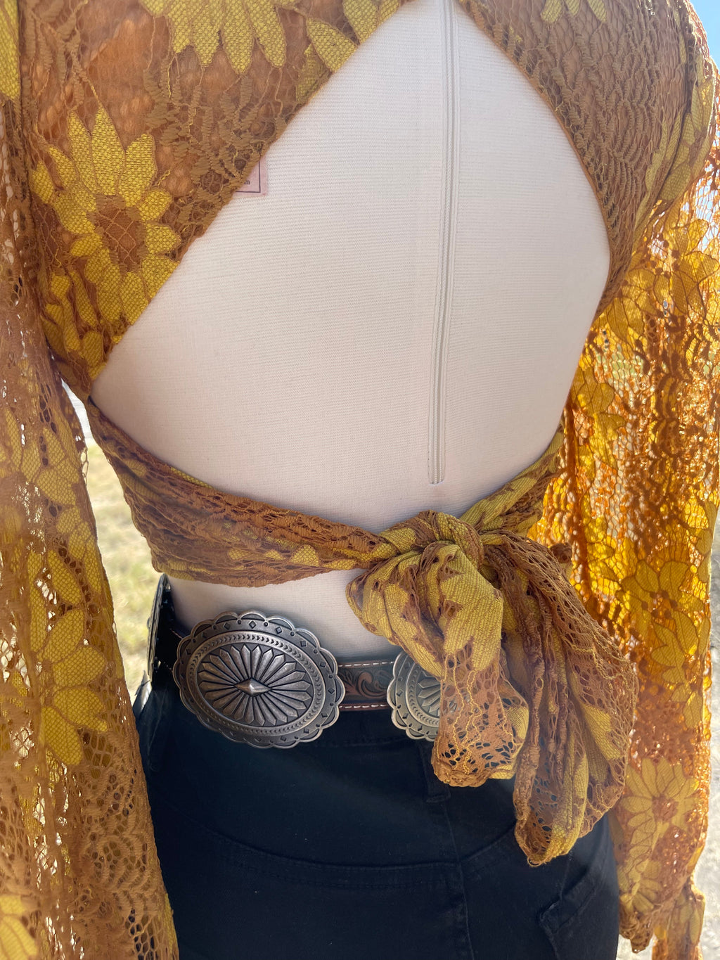 KIMMY MUSTARD TOP