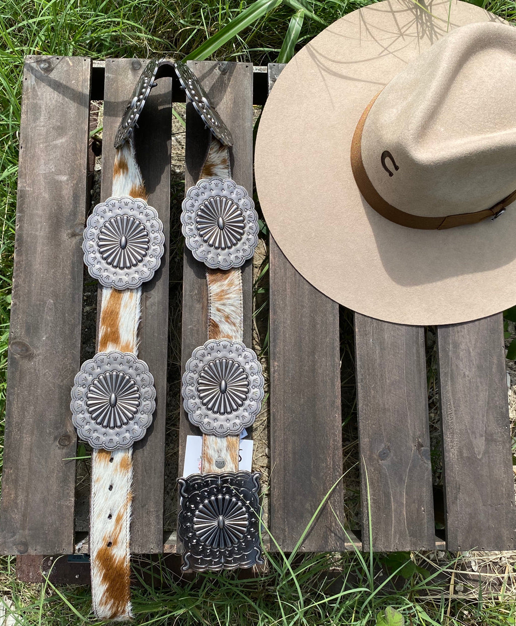 Cowhide belt